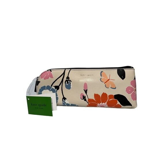 Kate Spade  Zipper Pouch + pencil sharpener, ruler & eraser - Picture 1 of 2